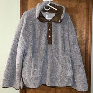 Nordstrom FP Movement Teddy Pullover Size M/L